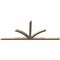 Ekena Millwork Richland Smooth Timber Gable Bracket, Douglas Fir, 108"W x 45"H x 3 1/2"D x 3 1/2"F, 10/12 Pitch GBW108X45X0404RIC00SDF - alternate 4